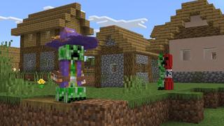 Screenshot of the Minecraft Bedrock Marketplace product Creeper Expansion created by 100Media.