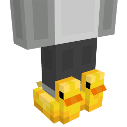 Thumbnail of the Minecraft Bedrock Marketplace product Duck Slippers created by 100Media.