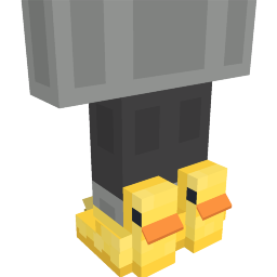 Thumbnail of the Minecraft Bedrock Marketplace product Duckling Slippers created by 100Media.