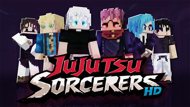 Thumbnail of the Minecraft Bedrock Marketplace product Jujutsu Sorcerers HD created by 100Media.
