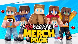 Thumbnail of the Minecraft Bedrock Marketplace product MooseCraft Merch Pack created by 100Media.