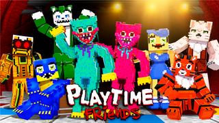Thumbnail of the Minecraft Bedrock Marketplace product Playtime Friends created by 100Media.