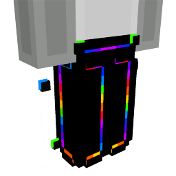 Thumbnail of the Minecraft Bedrock Marketplace product RGB Magic Pants created by 100Media.