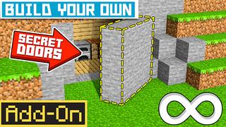 Thumbnail of the Minecraft Bedrock Marketplace product Add-On Puertas Secretas created by 100Media.