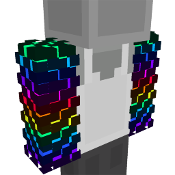 Thumbnail of the Minecraft Bedrock Marketplace product Shiny RGB Arms created by 100Media.