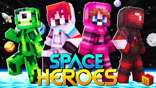 Thumbnail of the Minecraft Bedrock Marketplace product Space Heroes created by 100Media.