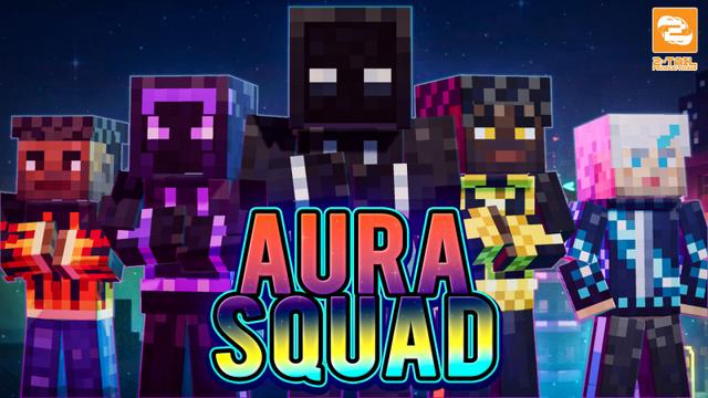 Thumbnail of the Minecraft Bedrock Marketplace product Aura Squad created by 2-Tail Productions.