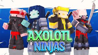 Thumbnail of the Minecraft Bedrock Marketplace product Axolotl Ninjas created by 2-Tail Productions.