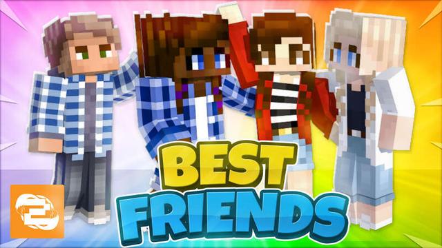 Thumbnail of the Minecraft Bedrock Marketplace product Best Friends created by 2-Tail Productions.