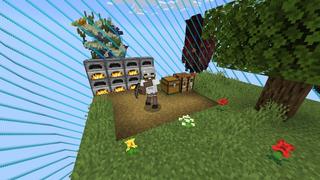 Screenshot of the Minecraft Bedrock Marketplace product Captive Skyblock created by 2-Tail Productions.