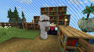 Screenshot of the Minecraft Bedrock Marketplace product Captive Skyblock created by 2-Tail Productions.