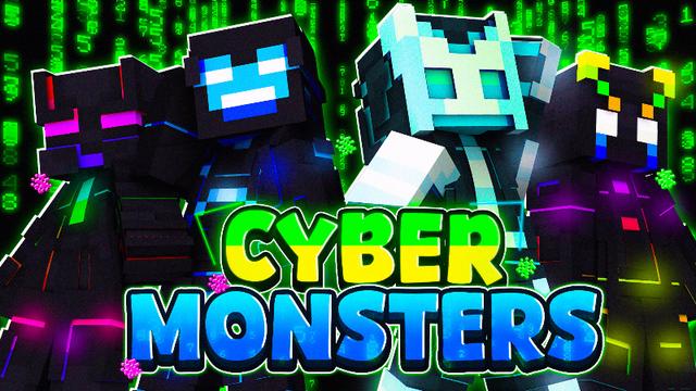 Thumbnail of the Minecraft Bedrock Marketplace product Cyber Monsters created by 2-Tail Productions.