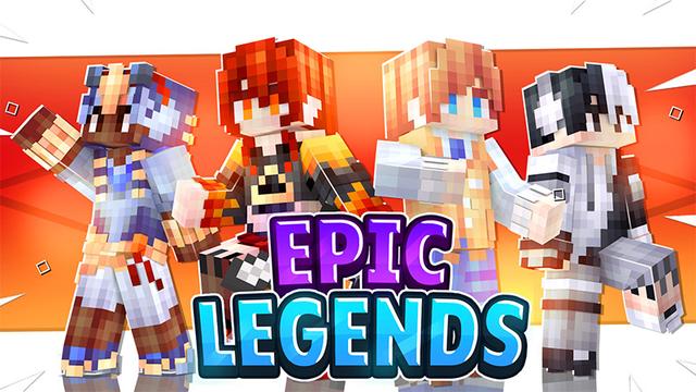 Thumbnail of the Minecraft Bedrock Marketplace product Epic Legends created by 2-Tail Productions.