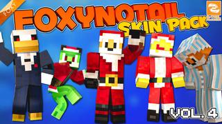 Thumbnail of the Minecraft Bedrock Marketplace product FoxyNoTail Skin Pack Vol.4 created by 2-Tail Productions.