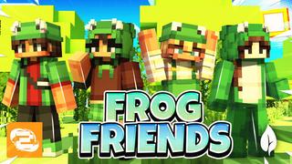 Thumbnail of the Minecraft Bedrock Marketplace product Frog Friends created by 2-Tail Productions.