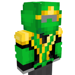 Thumbnail of the Minecraft Bedrock Marketplace product Green Ninja Pajamas created by 2-Tail Productions.