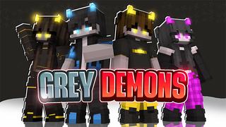 Thumbnail of the Minecraft Bedrock Marketplace product Grey Demons created by 2-Tail Productions.