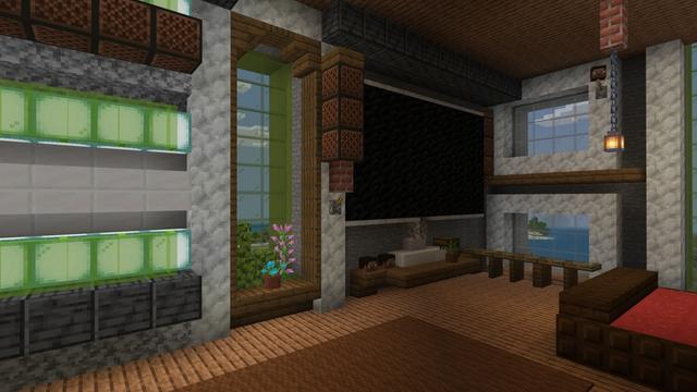 Screenshot of the Minecraft Bedrock Marketplace product Hacker Base created by 2-Tail Productions.