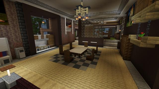 Screenshot of the Minecraft Bedrock Marketplace product Hacker Bunker created by 2-Tail Productions.