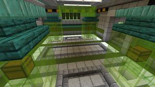 Screenshot of the Minecraft Bedrock Marketplace product Hacker Mansion created by 2-Tail Productions.