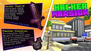 Thumbnail of the Minecraft Bedrock Marketplace product Hacker Mansion created by 2-Tail Productions.