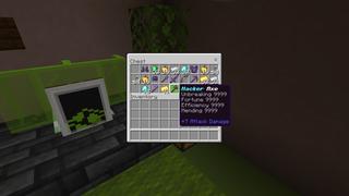 Screenshot of the Minecraft Bedrock Marketplace product Hacker Secret Base created by 2-Tail Productions.
