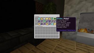 Screenshot of the Minecraft Bedrock Marketplace product Hacker Secret Base created by 2-Tail Productions.
