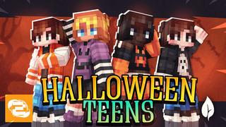 Thumbnail of the Minecraft Bedrock Marketplace product Halloween Teens created by 2-Tail Productions.