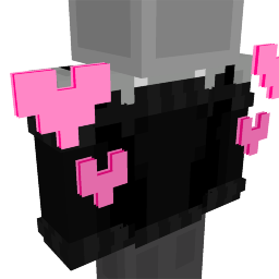 Thumbnail of the Minecraft Bedrock Marketplace product Hearts Emo Sweater created by 2-Tail Productions.