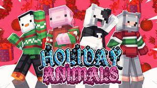 Thumbnail of the Minecraft Bedrock Marketplace product Holiday Animals created by 2-Tail Productions.