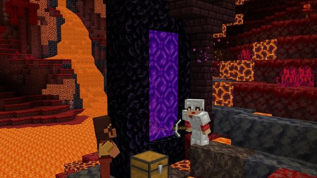 Screenshot of the Minecraft Bedrock Marketplace product Layer Survival created by 2-Tail Productions.