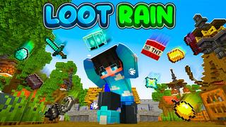 Thumbnail of the Minecraft Bedrock Marketplace product Loot Rain created by 2-Tail Productions.
