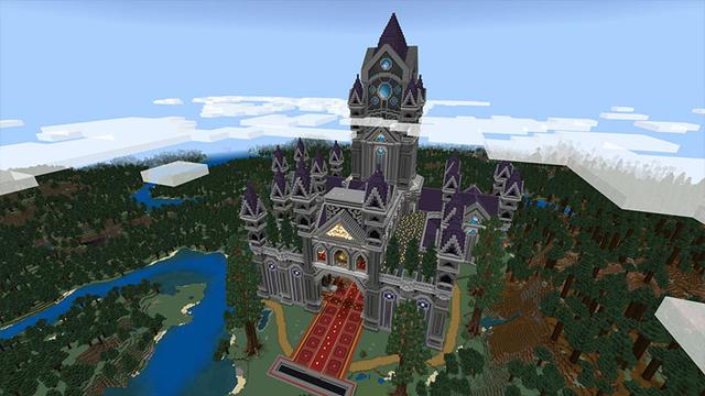 Screenshot of the Minecraft Bedrock Marketplace product Lucky Blocks created by 2-Tail Productions.