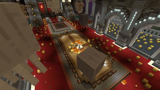 Screenshot of the Minecraft Bedrock Marketplace product Lucky Blocks created by 2-Tail Productions.