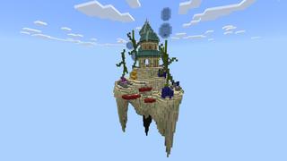 Screenshot of the Minecraft Bedrock Marketplace product Lucky Oneblock created by 2-Tail Productions.