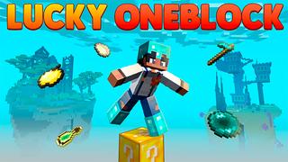 Thumbnail of the Minecraft Bedrock Marketplace product Lucky Oneblock created by 2-Tail Productions.
