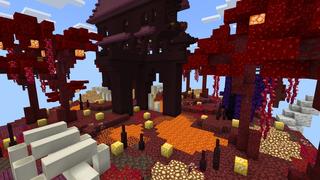 Screenshot of the Minecraft Bedrock Marketplace product Lucky Skyblock created by 2-Tail Productions.