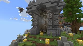 Screenshot of the Minecraft Bedrock Marketplace product Lucky Skyblock created by 2-Tail Productions.