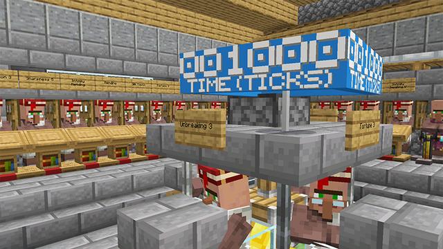 Screenshot of the Minecraft Bedrock Marketplace product Markers Pack created by 2-Tail Productions.