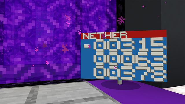 Screenshot of the Minecraft Bedrock Marketplace product Markers Pack created by 2-Tail Productions.