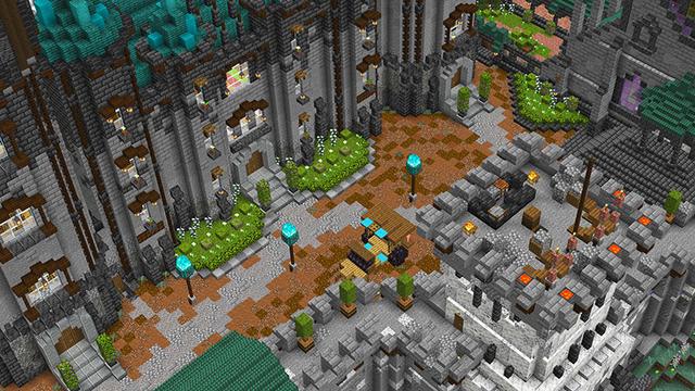 Screenshot of the Minecraft Bedrock Marketplace product Medieval Survival created by 2-Tail Productions.