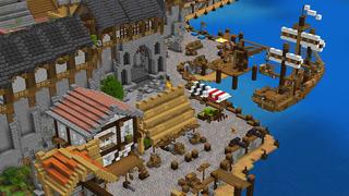 Screenshot of the Minecraft Bedrock Marketplace product Medieval Survival created by 2-Tail Productions.