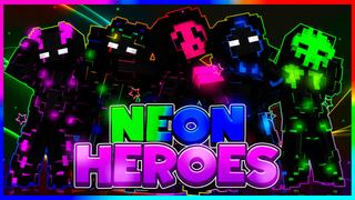 Thumbnail of the Minecraft Bedrock Marketplace product Neon Heroes created by 2-Tail Productions.