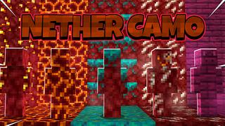 Thumbnail of the Minecraft Bedrock Marketplace product Nether Camo created by 2-Tail Productions.