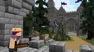 Screenshot of the Minecraft Bedrock Marketplace product Noob vs Pro : Castle Edition created by 2-Tail Productions.