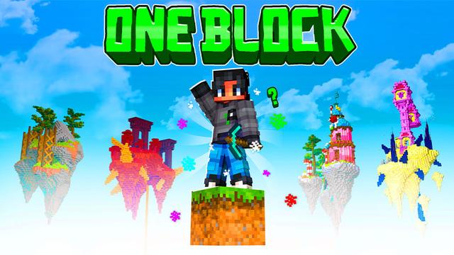 Thumbnail of the Minecraft Bedrock Marketplace product OneBlock created by 2-Tail Productions.
