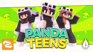 Thumbnail of the Minecraft Bedrock Marketplace product Panda Teens created by 2-Tail Productions.