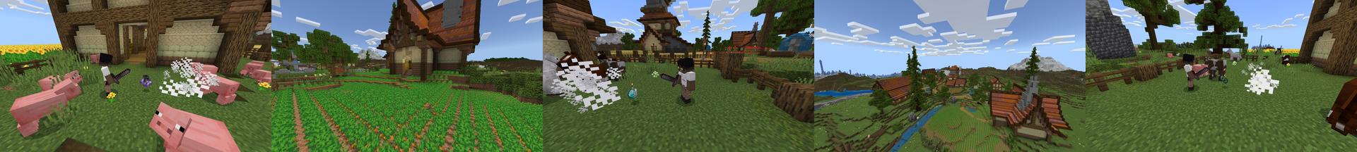 Panorama of the Minecraft Bedrock Marketplace product Random Loot created by 2-Tail Productions.