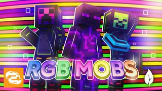 Thumbnail of the Minecraft Bedrock Marketplace product RGB Mobs created by 2-Tail Productions.