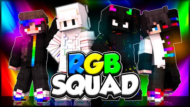 Thumbnail of the Minecraft Bedrock Marketplace product RGB Squad created by 2-Tail Productions.